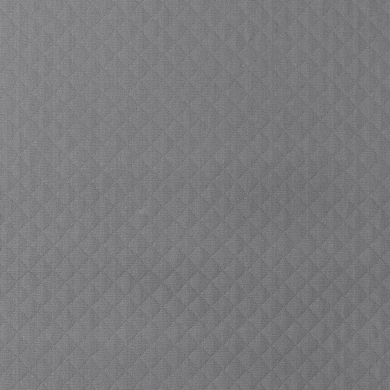 Schumacher Bryce Diamond Matelassé Charcoal Fabric