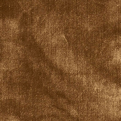 Schumacher Venetian Silk Velvet Umber Fabric - Eade's Wallpaper