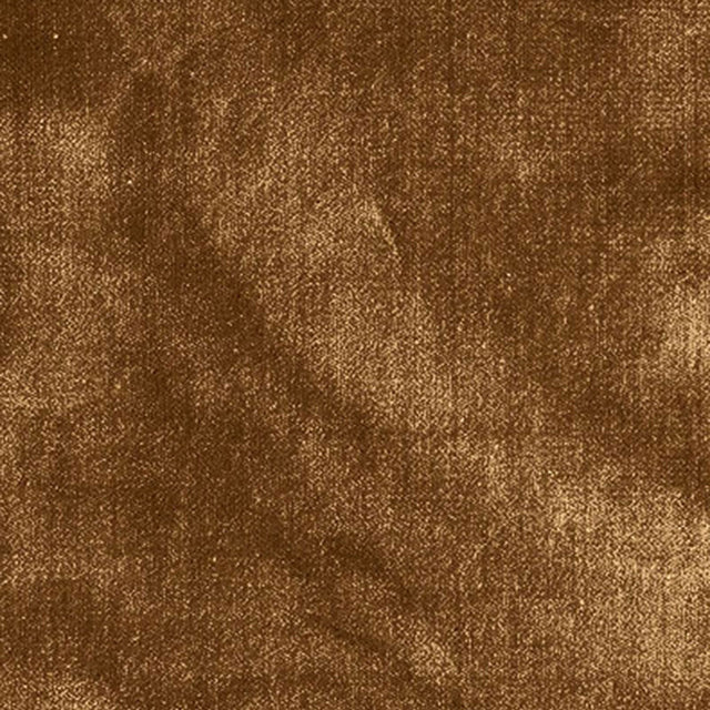 Schumacher Venetian Silk Velvet Umber Fabric - Eade's Wallpaper