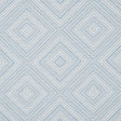 Schumacher Tortola Indoor/Outdoor Sky Fabric - Eade's Wallpaper
