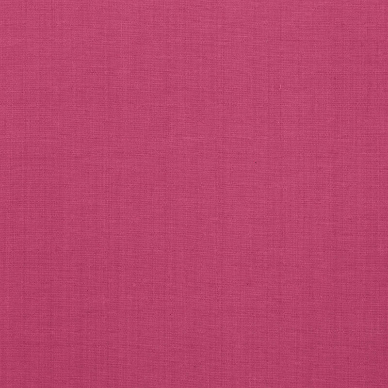 Schumacher Avery Cotton Plain Raspberry Fabric