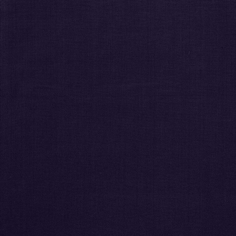 Schumacher Avery Cotton Plain Ebony Fabric