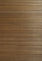 Kenneth James 63-54714 Chen Brown Grasscloth Wallpaper