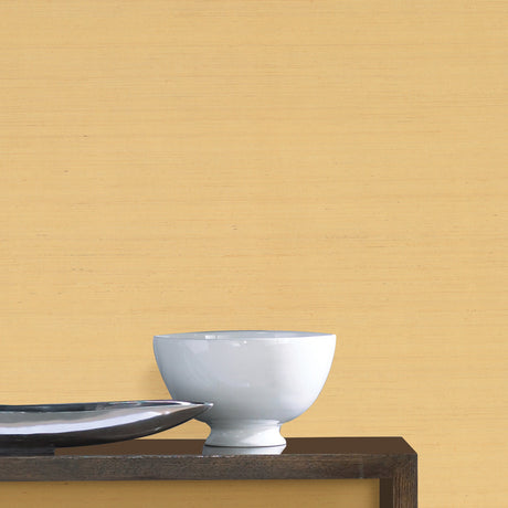 Kenneth James 63-54750 Li Beige Grasscloth Wallpaper