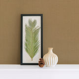 Kenneth James 63-54785 Fang Yin Light Brown Grasscloth Wallpaper