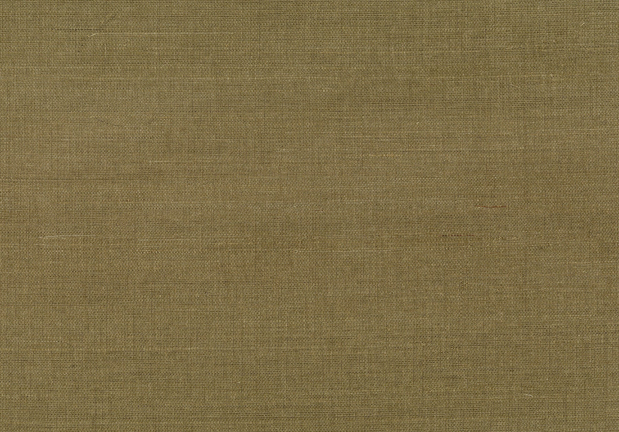 Kenneth James 63-65633 Fai Olive Grasscloth Wallpaper