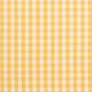 Schumacher 63052 ELTON COTTON CHECK in STRAW Fabric - REVISI