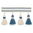 Schumacher 63080 MERIDA TASSEL FRINGE in MARINE Trim - PLEIN