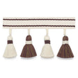 Schumacher 63083 MERIDA TASSEL FRINGE in JAVA Trim - PLEIN A