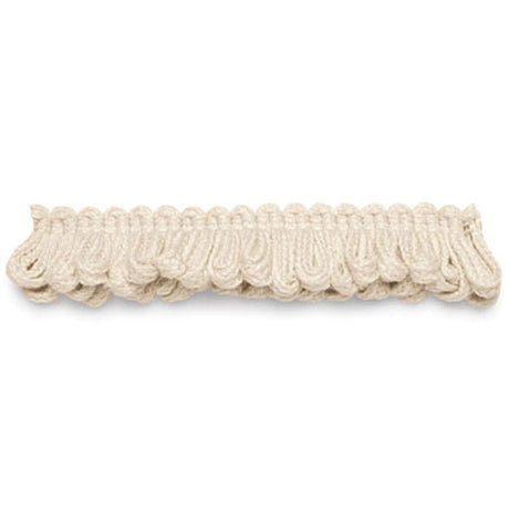 Schumacher 63110 FIJI LOOPED FRINGE in VANILLA Trim - PLEIN 