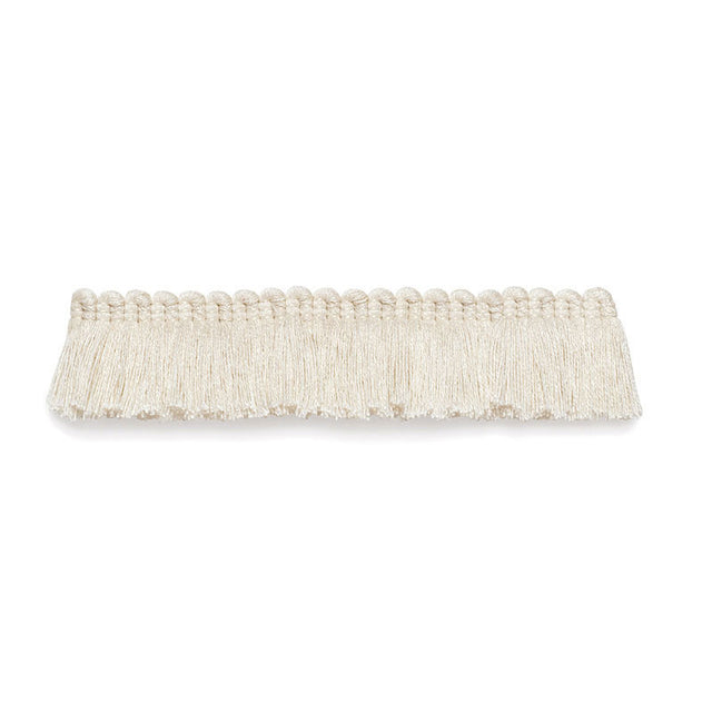Schumacher 63123 BIARRITZ RUCHE in VANILLA Trim - PLEIN AIR 