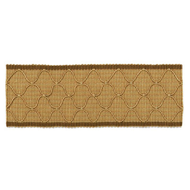 Schumacher 63170 KENT BRAID in CAMEL Trim - SOMERSET