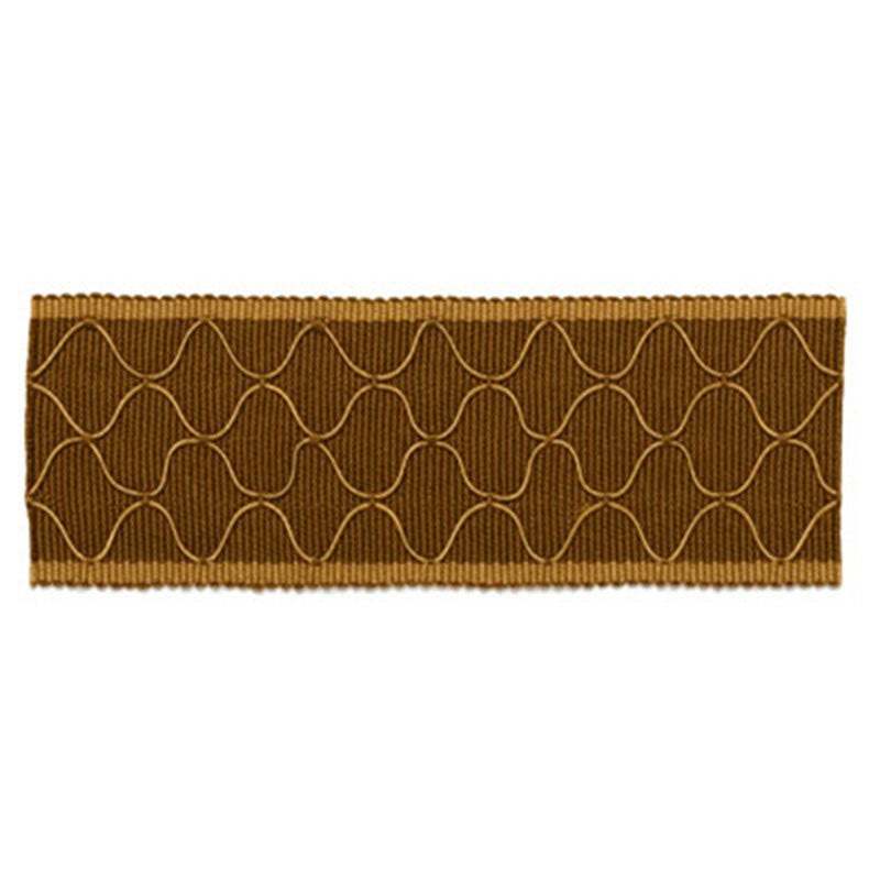 Schumacher 63172 KENT BRAID in MOCHA Trim - SOMERSET