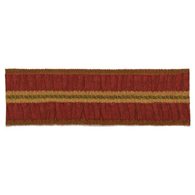 Schumacher 63190 CAMDEN BRAID in CURRANT Trim - SOMERSET TRI