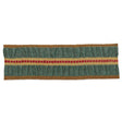 Schumacher 63191 CAMDEN BRAID in PEACOCK Trim - SOMERSET TRI
