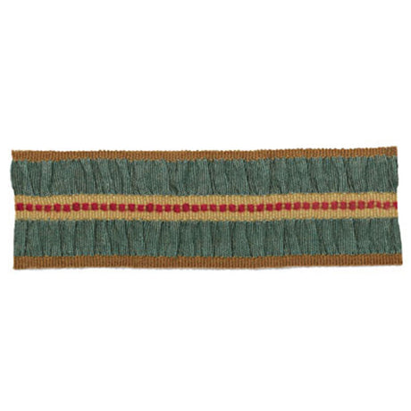 Schumacher 63191 CAMDEN BRAID in PEACOCK Trim - SOMERSET TRI