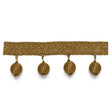 Schumacher 63250 SCARBOROUGH BOBBLE FRINGE in MOCHA Trim - S