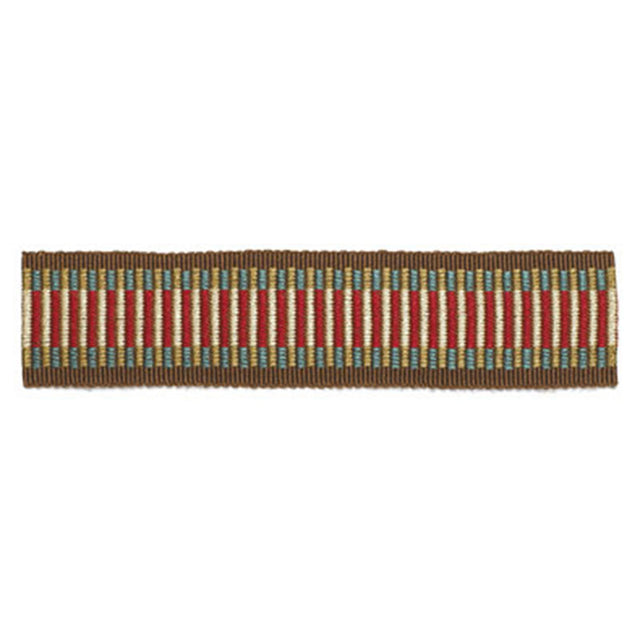 Schumacher 63330 LITCHFIELD BRAID in ROSEWOOD Trim - SOMERSE