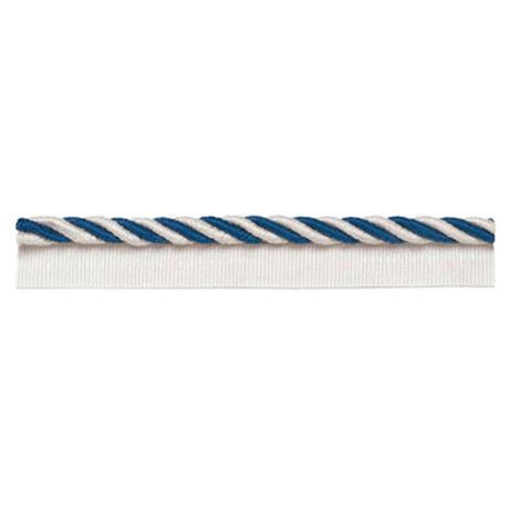 Schumacher 63350 CAPRI LIPCORD in MARINE Trim - PLEIN AIR TR
