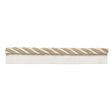 Schumacher 63354 CAPRI LIPCORD in SAND Trim - PLEIN AIR TRIM