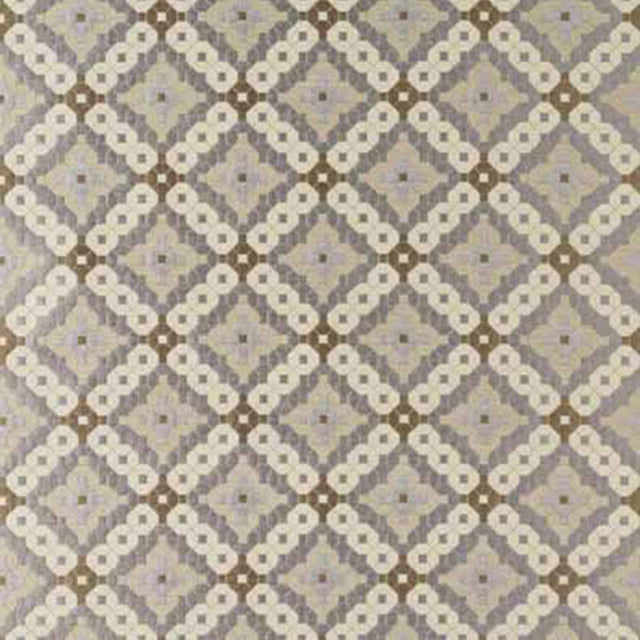 Schumacher Marrakesh Silver Fabric - Eade's Wallpaper