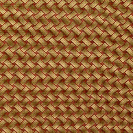 Schumacher 63393 BRISTOL WEAVE Ã‰PINGLÃ‰ in POMEGRANATE Fabr