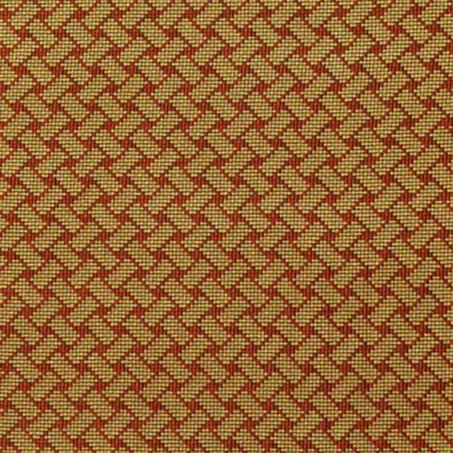 Schumacher 63393 BRISTOL WEAVE Ã‰PINGLÃ‰ in POMEGRANATE Fabr