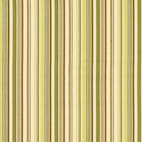 Schumacher Malibu Stripe Pear Fabric - Eade's Wallpaper