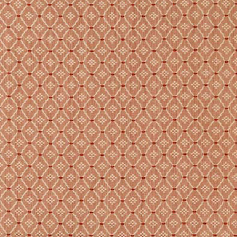 Schumacher Clifton Cotton Strie Coral Fabric