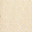 Schumacher Silk Tracery Alabaster Fabric - Eade's Wallpaper