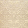 Schumacher 63734 BENNET SILK DAMASK in PLATINUM Fabric - PEM
