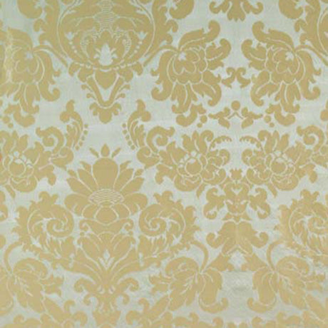 Schumacher 63741 HATFIELD SILK DAMASK in MINERAL Fabric - PE