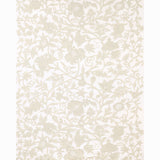 Schumacher Sissinghurst Crewel Ivory Fabric - Eade's Wallpaper
