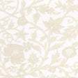 Schumacher Sissinghurst Crewel Ivory Fabric - Eade's Wallpaper