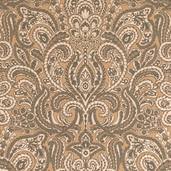 Galerie 64329 Bronze Brown Damask