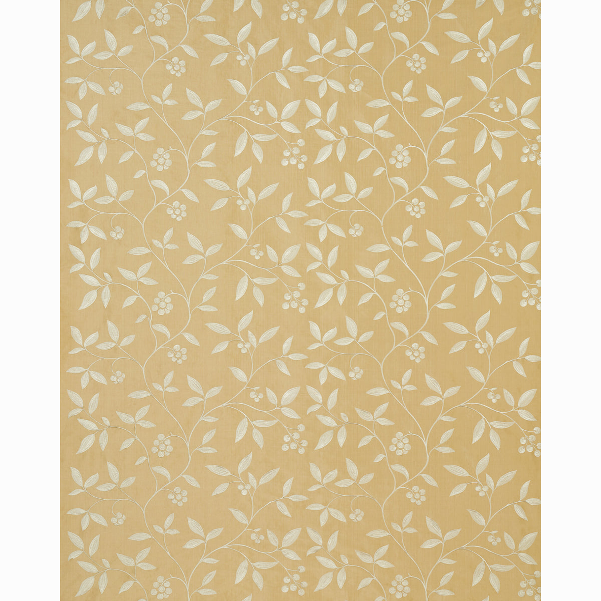 Schumacher Adelaide Embroidery Blonde Fabric