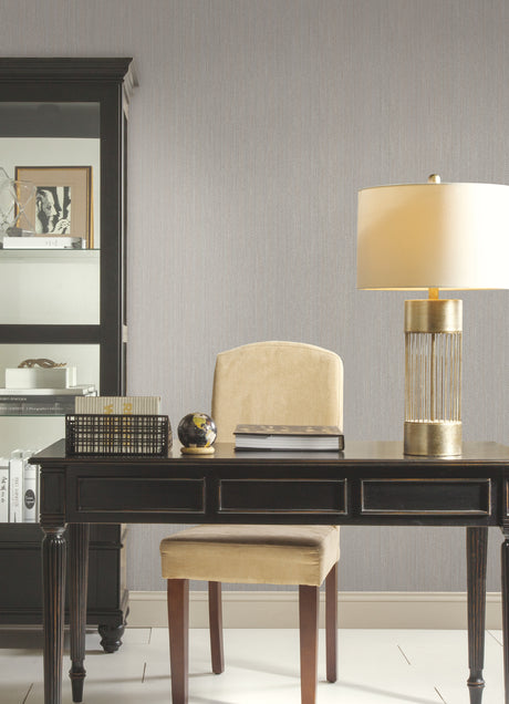 York 6443 Chevron Channel Grey Wallpaper