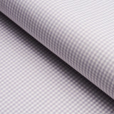 Schumacher Barnet Cotton Check Lilac Fabric
