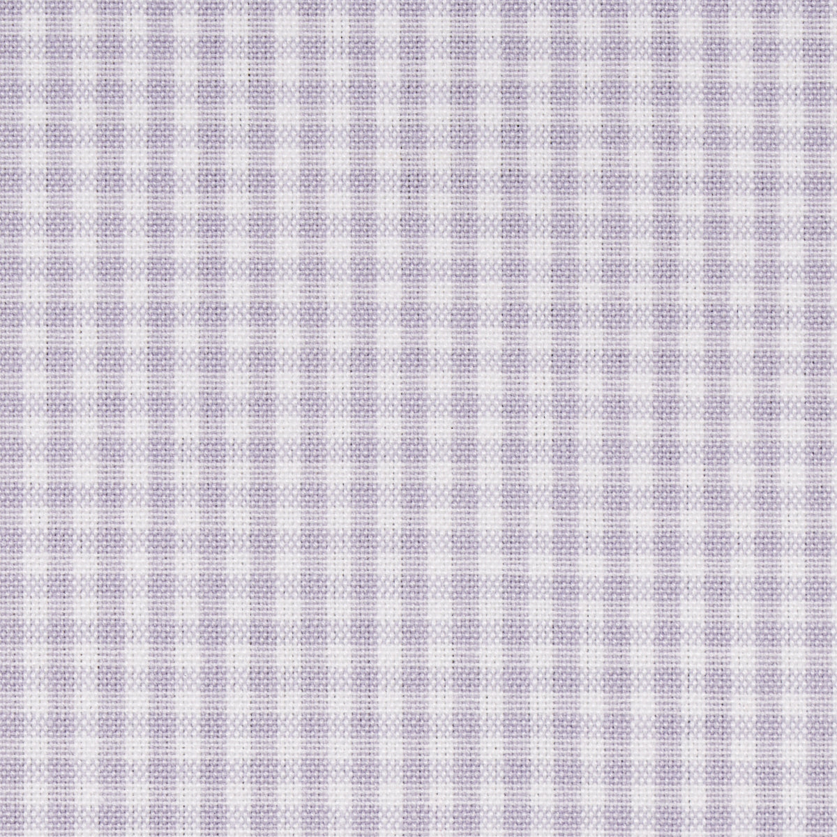 Schumacher Barnet Cotton Check Lilac Fabric