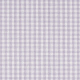 Schumacher Barnet Cotton Check Lilac Fabric