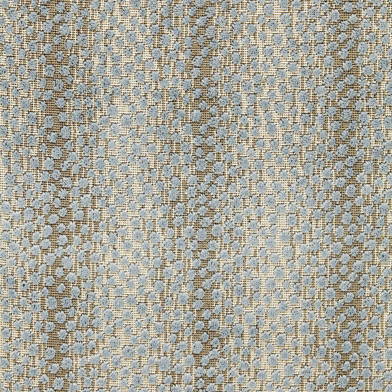 Schumacher Nakuru Linen Velvet Mineral Fabric - Eade's Wallpaper