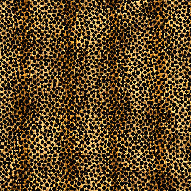 Schumacher Nakuru Linen Velvet Leopard Fabric - Eade's Wallpaper
