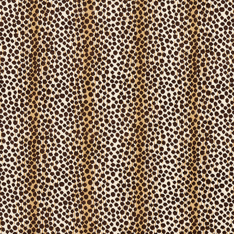Schumacher Nakuru Linen Velvet Brown Fabric - Eade's Wallpaper