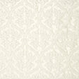Schumacher Ravenna Embroidery Silver Fabric - Eade's Wallpaper