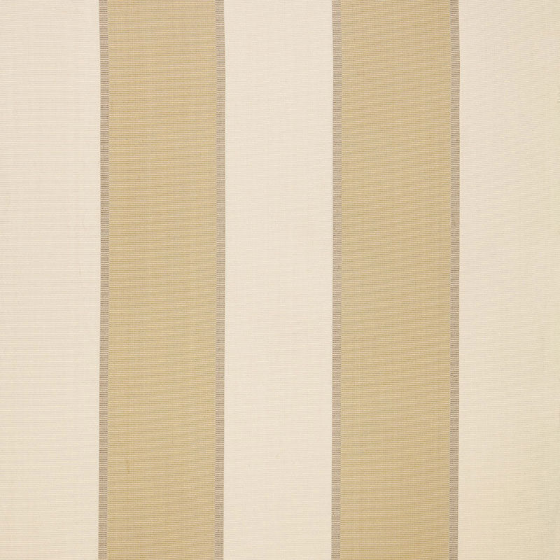 Schumacher Montebello Stripe Champagne Fabric - Eade's Wallpaper