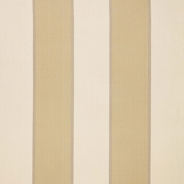 Schumacher Montebello Stripe Champagne Fabric - Eade's Wallpaper