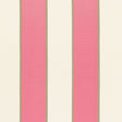Schumacher Montebello Stripe Berry Fabric - Eade's Wallpaper