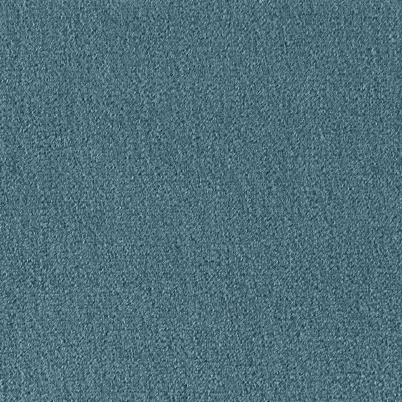 Schumacher San Carlo Mohair Velvet French Blue Fabric - Eade's Wallpaper