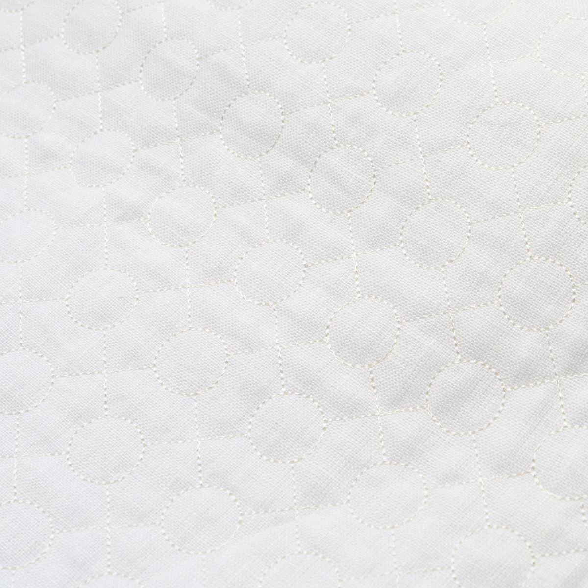 Schumacher 65001 ARLES EMBROIDERY in OYSTER Fabric - AU NATU