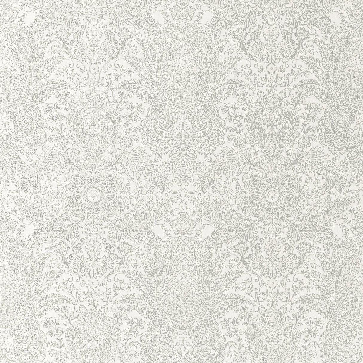 Galerie GH65184-23 White Brocade - Eade's Wallpaper